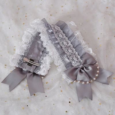 Diadema Lolita Hecha a Mano Multicolor con Encaje Delicado - Image 15
