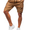 Pantalones de Trabajo Casuales con Ajuste de Cuero