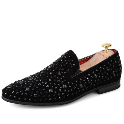 Zapatos Casuales Hombre Estilo Coreano con Strass - Diseño Trendy Juvenil - Image 3