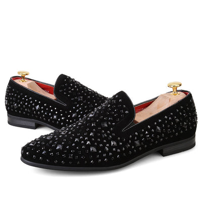 Zapatos Casuales Hombre Estilo Coreano con Strass - Diseño Trendy Juvenil - Image 8
