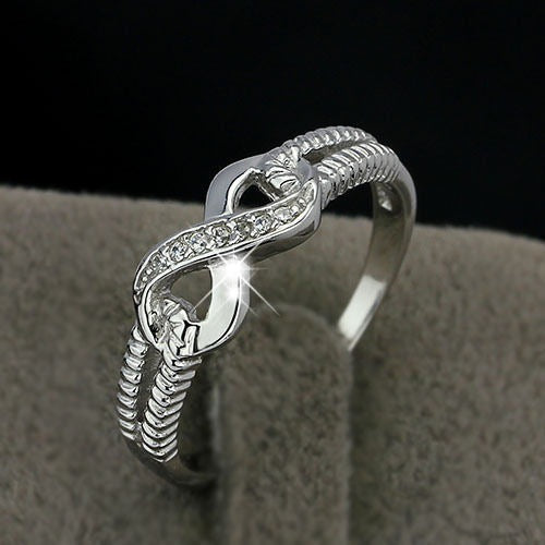 Anillo de Diamante Creativo de 8 Palabras - Diseño Exclusivo - Image 2