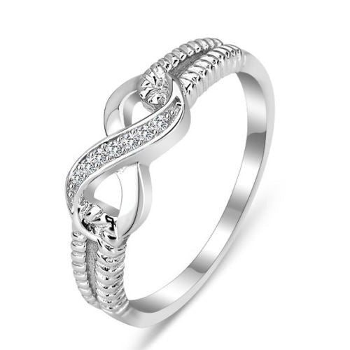 Anillo de Diamante Creativo de 8 Palabras - Diseño Exclusivo