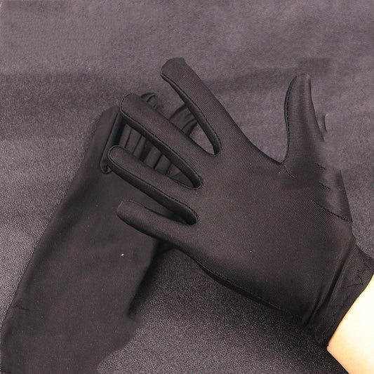 Guantes Negros de Algodón para Manipulación de Joyería y Etiqueta - Image 2