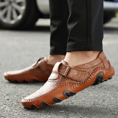 Zapatos de Cuero Vacuno Premium con Suela Flexible
