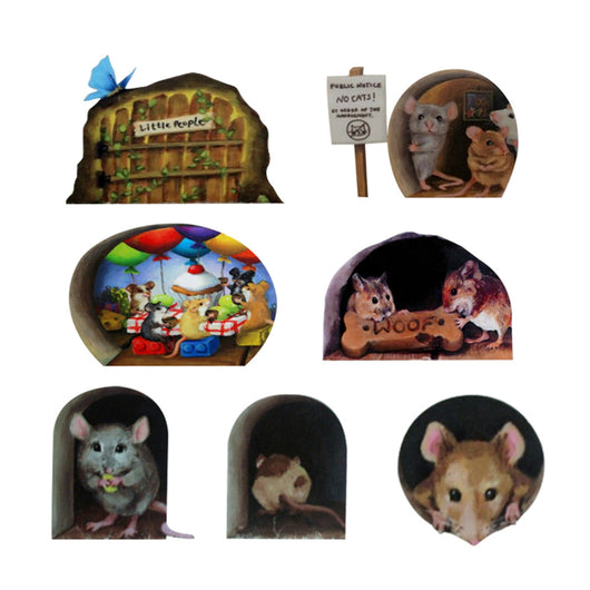 Adhesivo Decorativo Agujero de Ratón para Cocina y Hogar - Image 9