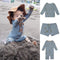 Traje de Baño Infantil Protección Solar Manga Larga