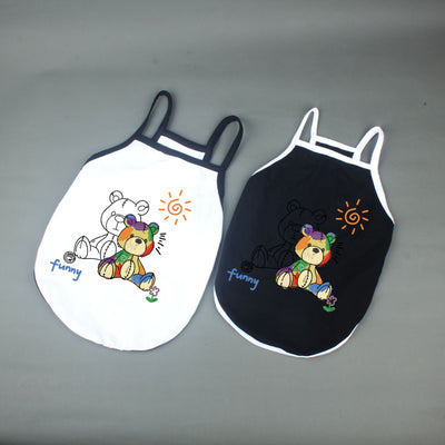 Camiseta para Mascotas Estampado Osito del Sol - Moda Trendy