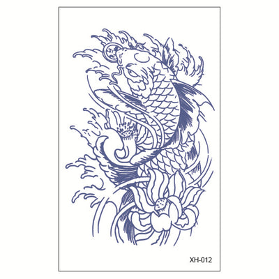 Tatuajes Temporales de Jugo Realistas - Transferencia de Agua Semi-permanente - Image 53