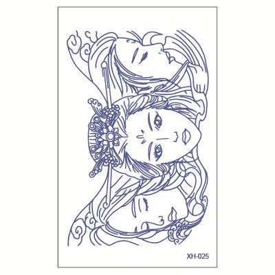 Tatuajes Temporales de Jugo Realistas - Transferencia de Agua Semi-permanente - Image 2