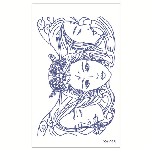 Tatuajes Temporales de Jugo Realistas - Transferencia de Agua Semi-permanente - Image 2