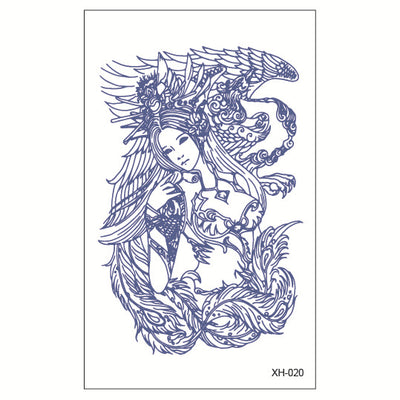 Tatuajes Temporales de Jugo Realistas - Transferencia de Agua Semi-permanente - Image 11