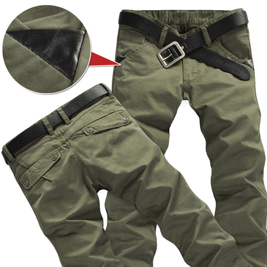 Pantalones Casuales de Algodón Holgados para Hombre - Image 8