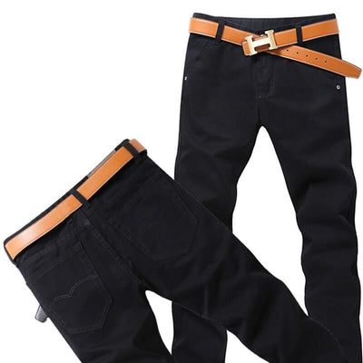 Pantalones Casuales de Algodón Holgados para Hombre - Image 7