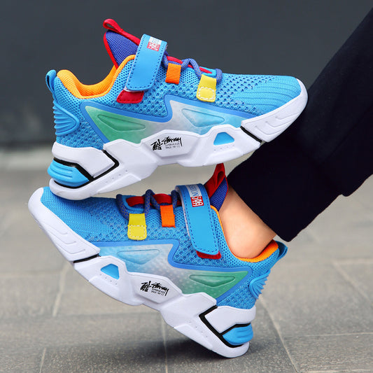 Tenis Voladores Tejidos para Niños - Sneakers Casual Cómodos