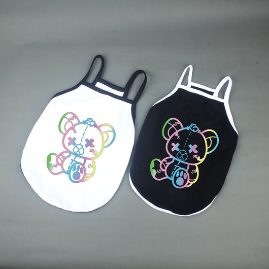 Camiseta Fresca de Algodón para Mascotas - Diseño Trendy Verano