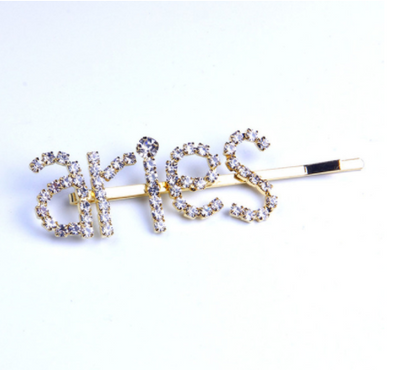 Pinza de Cabello Personalizada con Letras - Accesorios DIY Constelación - Image 3