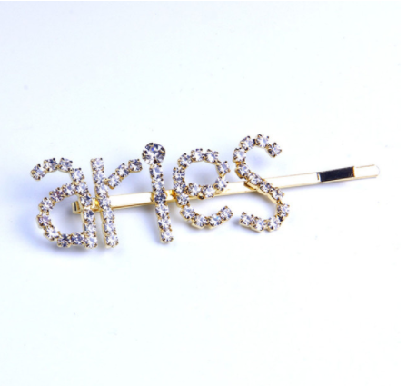 Pinza de Cabello Personalizada con Letras - Accesorios DIY Constelación - Image 3