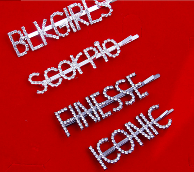 Pinza de Cabello Personalizada con Letras - Accesorios DIY Constelación - Image 11