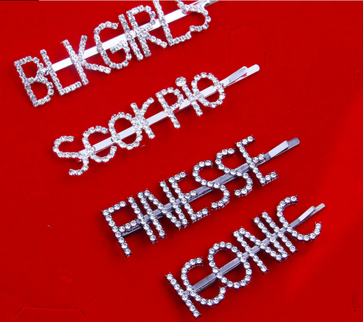 Pinza de Cabello Personalizada con Letras - Accesorios DIY Constelación - Image 11