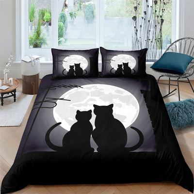 Juego de Edredón y Almohadas para Gatos con Impresión 3D Digital - Image 6
