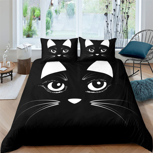 Juego de Edredón y Almohadas para Gatos con Impresión 3D Digital - Image 9