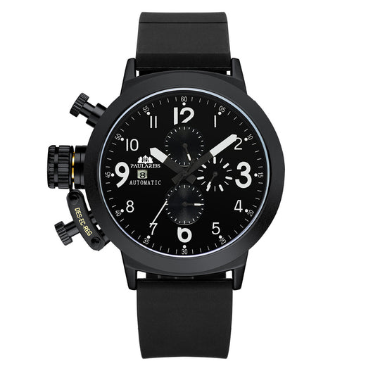 Reloj Automático Multifuncional con Banda de Caucho para Hombre - Image 17