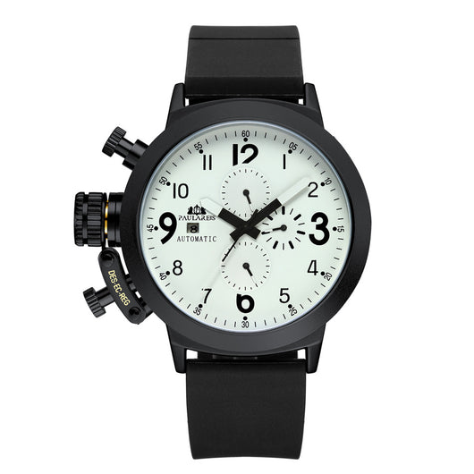 Reloj Automático Multifuncional con Banda de Caucho para Hombre - Image 20