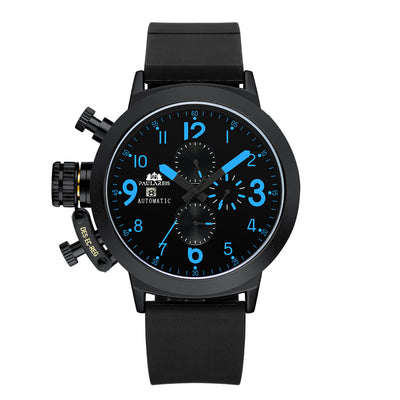 Reloj Automático Multifuncional con Banda de Caucho para Hombre - Image 11