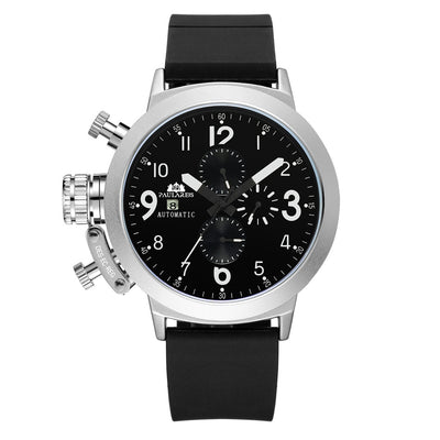 Reloj Automático Multifuncional con Banda de Caucho para Hombre - Image 13