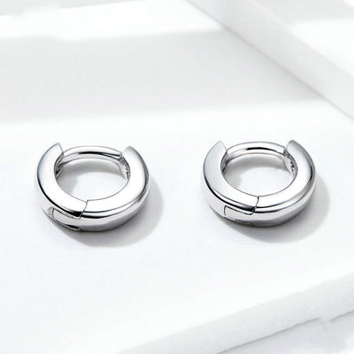 Aretes de Plata 925 Diseño Brillante y Minimalista - Image 8