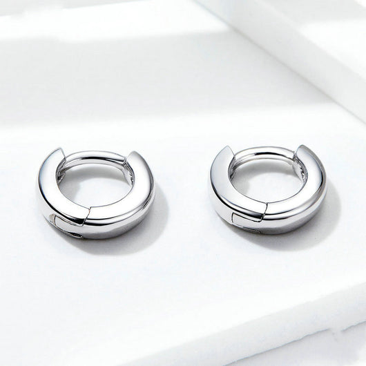 Aretes de Plata 925 Diseño Brillante y Minimalista - Image 8
