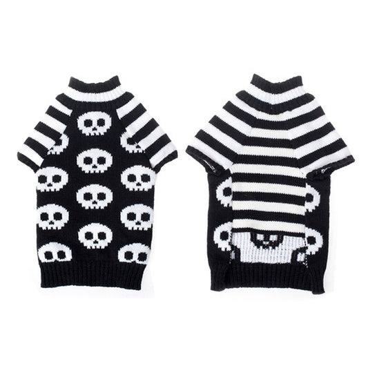 Suéter Halloween para Perros con Diseño Calavera - Image 4