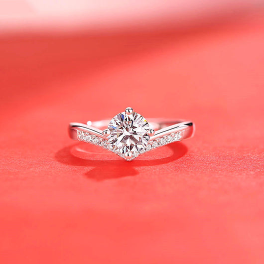 Anillo de Diamante Moissanita para Mujer - Image 42