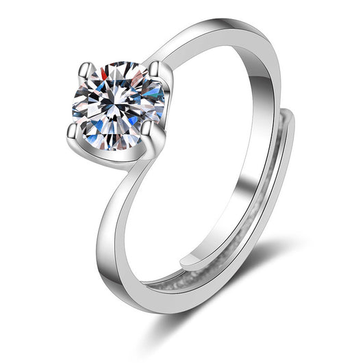 Anillo de Diamante Moissanita para Mujer - Image 51