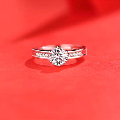 Anillo de Diamante Moissanita para Mujer - Image 59