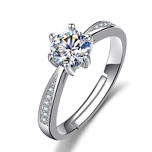 Anillo de Diamante Moissanita para Mujer - Image 67