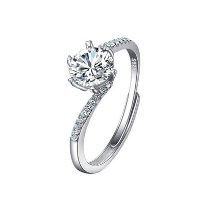 Anillo de Diamante Moissanita para Mujer - Image 76