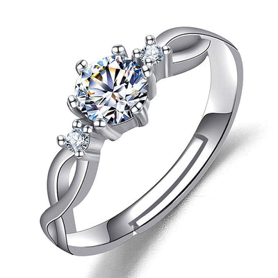 Anillo de Diamante Moissanita para Mujer - Image 74