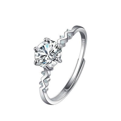 Anillo de Diamante Moissanita para Mujer - Image 11