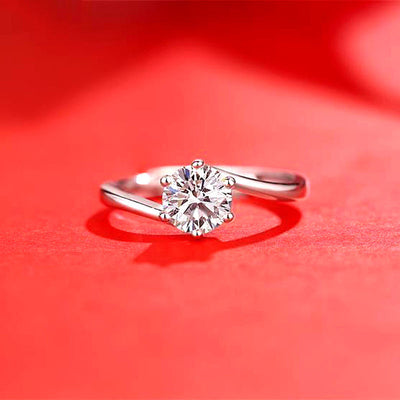 Anillo de Diamante Moissanita para Mujer - Image 20