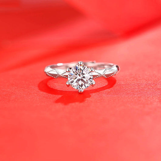 Anillo de Diamante Moissanita para Mujer - Image 22