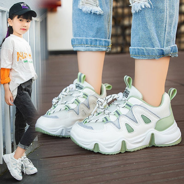 Zapatillas Deportivas Casuales Coreanas para Estudiantes - Diseño Blanco y Rojo Viral