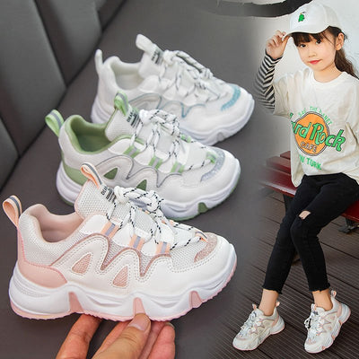 Zapatillas Deportivas Casuales Coreanas para Estudiantes - Diseño Blanco y Rojo Viral