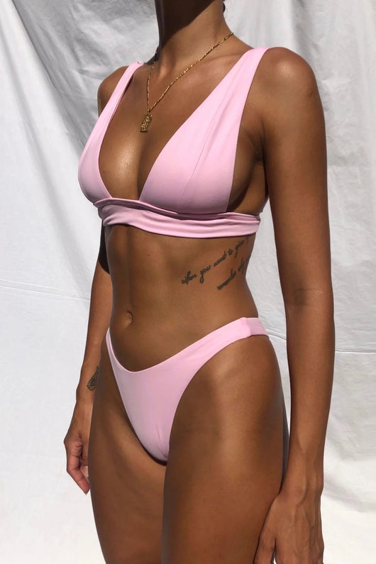 Bikini de Cintura Alta con Abertura Lateral - Diseño Elegante y Sensual - Image 18