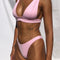 Bikini de Cintura Alta con Abertura Lateral - Diseño Elegante y Sensual