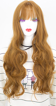 Peluca Ondas Voluminosas con Flequillo Aéreo - Cobertura Completa - Image 19