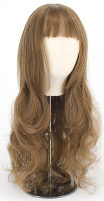 Peluca Ondas Voluminosas con Flequillo Aéreo - Cobertura Completa - Image 5