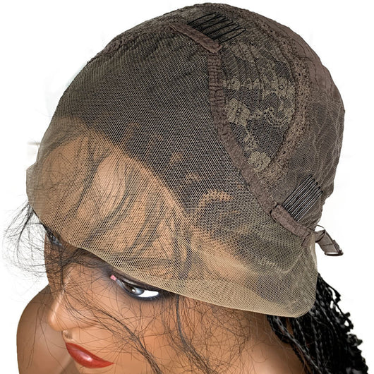 Extensiones de Cabello Rizado Largo con Trenza Negra - Image 8