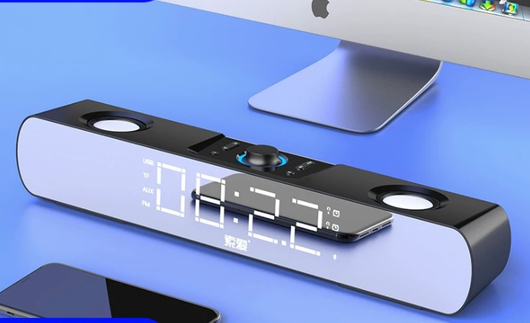 Barra de Sonido Bluetooth para PC y TV con Subwoofer Activo