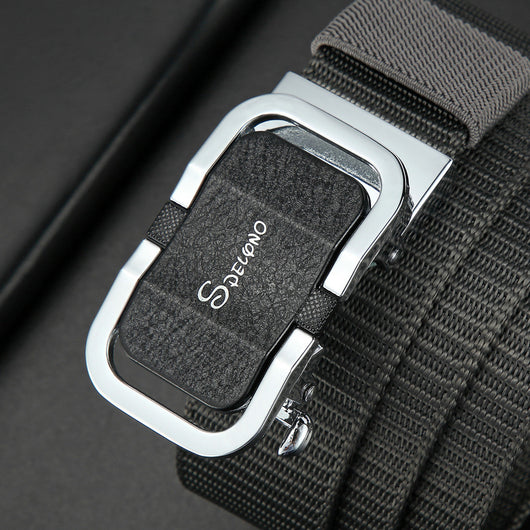 Cinturón de Lona Automático sin Hebilla - Resistente para Uso Outdoor y Casual - Image 14